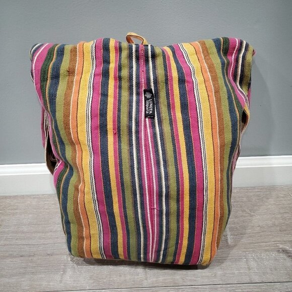 Lungta Imports Women's Multi-Colored Crossbody Bag Made In India Full Strap Boho - Picture 7 of 15